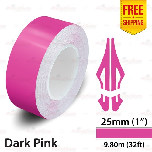 PinStriping Pin Stripe Adhesive Tape Body Styling Decal Vinyl Sticker DARK PINK - Picture 21 of 27