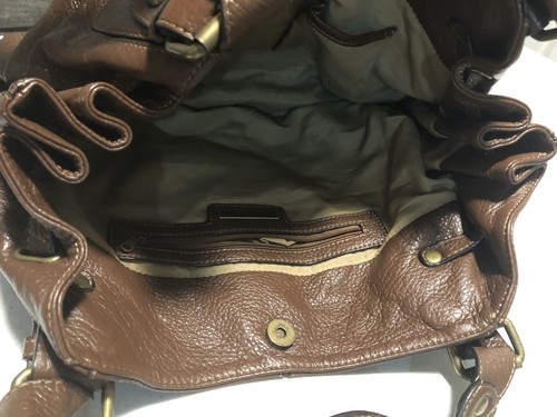 The Limited Large Brown Bag Tote Bag Purse Handbag aa31 - Picture 7 of 8