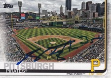 SHEA SPITZBARTH SIGNED AUTO 2019 TOPPS CARD 48 PITTSBURGH PIRATES DIABLOS ROJOS