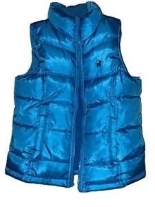 navy blue winter vest