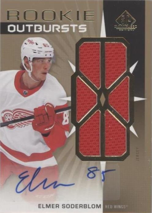 2022-23 Upper Deck SP Game Used - Elmer Soderblom #RO-ES - 1 of 1