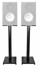 Rockville 29" Black Steel Studio Monitor Speaker Stands For Yamaha HS7i Monitors