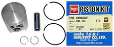 Kawasaki KMX125 piston kit, standard (1986-2002) 54mm bore size. JAPANESE