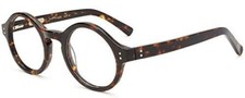 Ernest Hemingway 4616 47mm Round Designer Reading Glasses in Tortoise 2.25