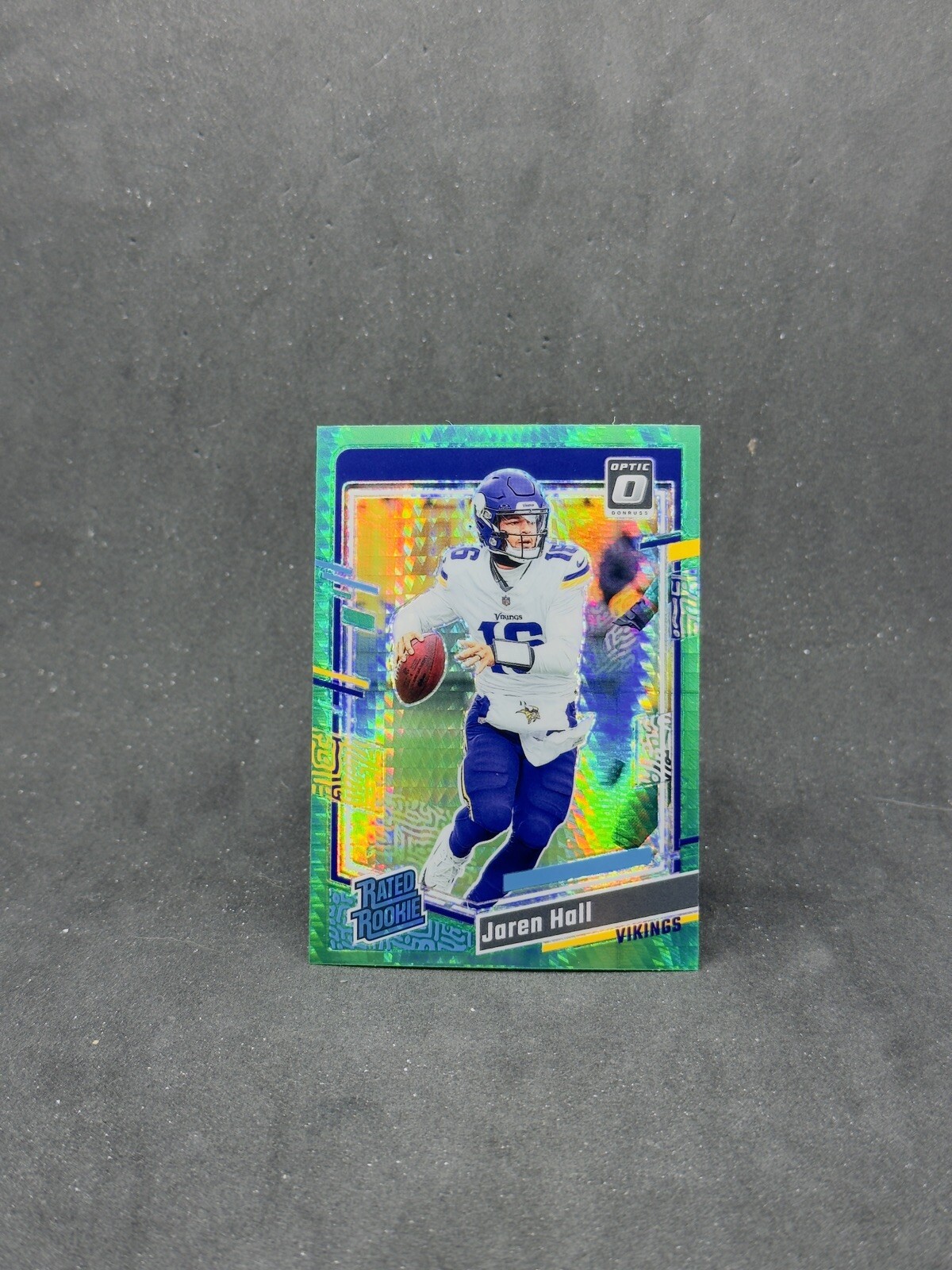 2023 Panini Donruss Optic Jaren Hall RC Rated Rookie hyper green #270