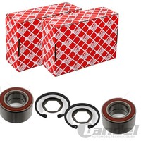 2X febi bilstein RADLAGER-SATZ Hinten Beidseitig Passend FÜR Opel Omega