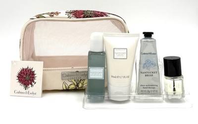 Crabtree & Evelyn Nantucket Briar Gift Set 5-Piece Body Lotion Cream Shower Gel