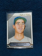 2022 Topps Gallery #HDFG-5 Sandy Koufax Brooklyn Dodgers