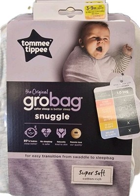 Tommee Tippee The Orignal Grobag Snuggle 3-9 Months Tog Blue
