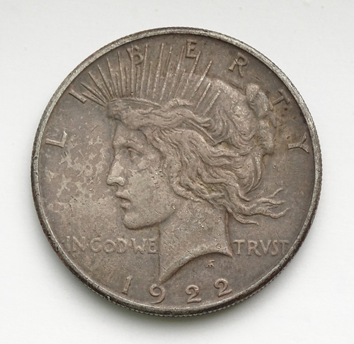 1922-S Peace Dollar / FedEx Free Shipping / 41950_ Gp4 - Picture 1 of 8