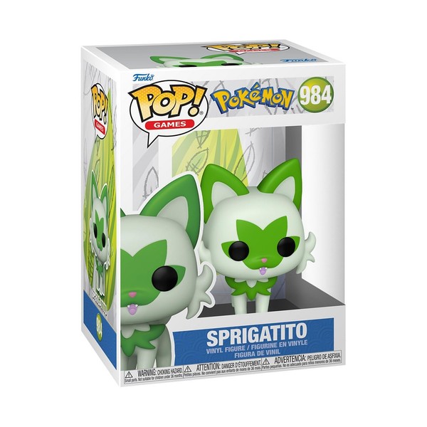 Funko Pop! Games: Pokemon - Sprigatito - Felori - Vinyl-Sammelfigur - Geschenkid-image
