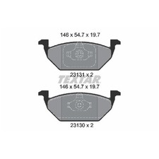 Textar Bremsbelag-Satz Bremsklötze vorne 2313001 23130 2313019705 23131 | 56494