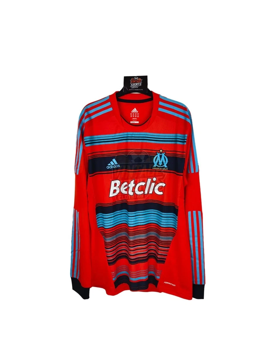 Maillot Domicile Olympique Lyonnais 2011-2012, N°17 Benoit, Taille L, Adidas
