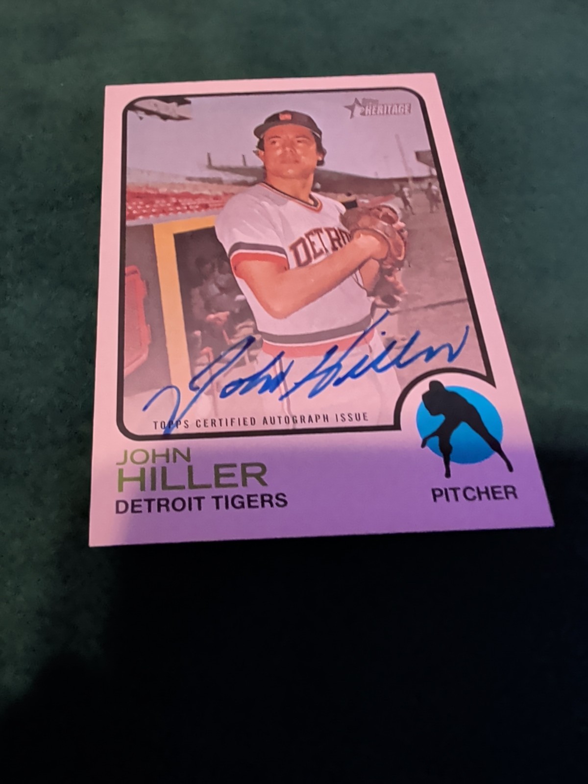 2022 Topps Heritage - Real One Autographs John Hiller #ROA-JH (AU)