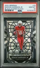 2024 PANINI OBSIDIAN BLACK STAINED GLASS #15 MARVIN HARRISON JR. ROOKIE RCPSA 10