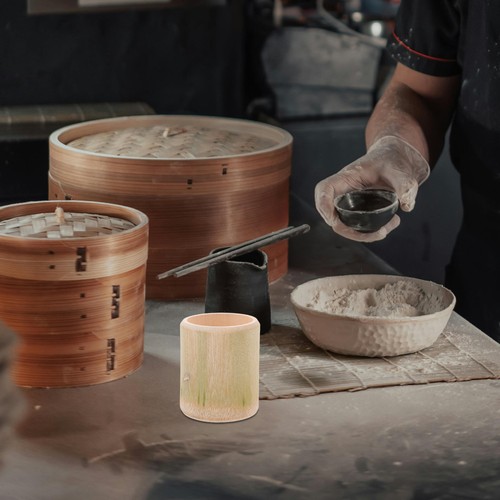 Bamboo Steamer Traditional Steaming Basket Sushi Rice Bowl Mini Bucket - Bild 12 von 12