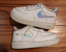 Toddler Air Force 1 Wht/Silver. Size 6c. Cw1582 100