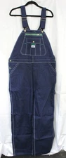 Liberty Overalls Bibs Mens Stonewashed Denim 38x32 New Relaxed Fit 18006 DB9