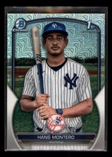 2023 Bowman Chrome Hans Montero #BCP-173 Prospects Mojo Refractor