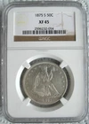 1875-S  Liberty Seated Half Dollar NGC XF-45
