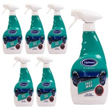 Image of Triplewax Fast Wax Polish Car Exterior Paintwork Valeting Detailing 500ml x6