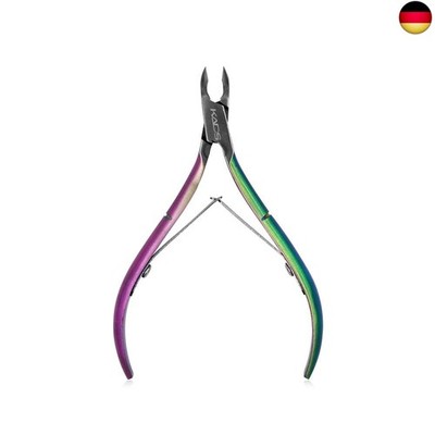 KADS Regenbogenfarbene Nagelzange Nagelhautschere Kopfschneider Nagelknipser