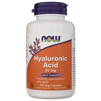 Now Foods HyaluronsäUre 50 Mg Mit Msm 120 Kapseln