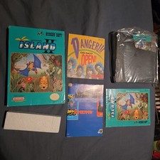 Adventure Island II - CIB - NES Complete In Box W/ Manual & Inserts - Styrofoam!