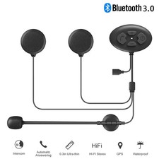 Bluetooth Moto Helmet Intercom Headset Wireless Handsfree Earphone Microphone