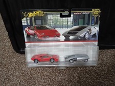 Hotwheels Premium Car Culture Lamborghini Countache & Lancia Stratos Zero