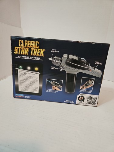 Star Trek Classic Phaser Playmates 2022 Sealed Tested Minor Box Damage - Picture 2 of 11