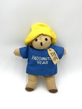 Rare Vintage Paddington Bear Eden Toys 1975 Plush Stuffed Animal - With Shirt