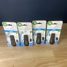 Lot of 4 Air Wick Essential Mist 45 Day Refill FRESH WATERS Oil Fragrance NEW