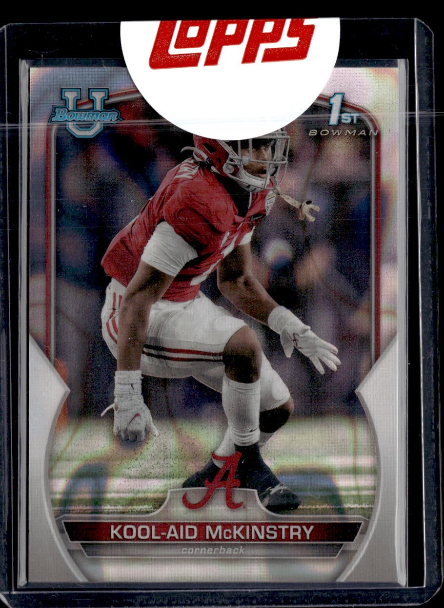 2022 Bowman University Chrome #14 Kool-Aid McKinstry Lava Refractor #/100