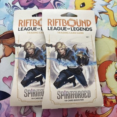 Riftbound League Of Legends Lot Of 2 Blister Packs