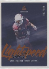2019 Panini Luminance Lightspeed Orange 92/100 Larry Fitzgerald #LS11 ht1