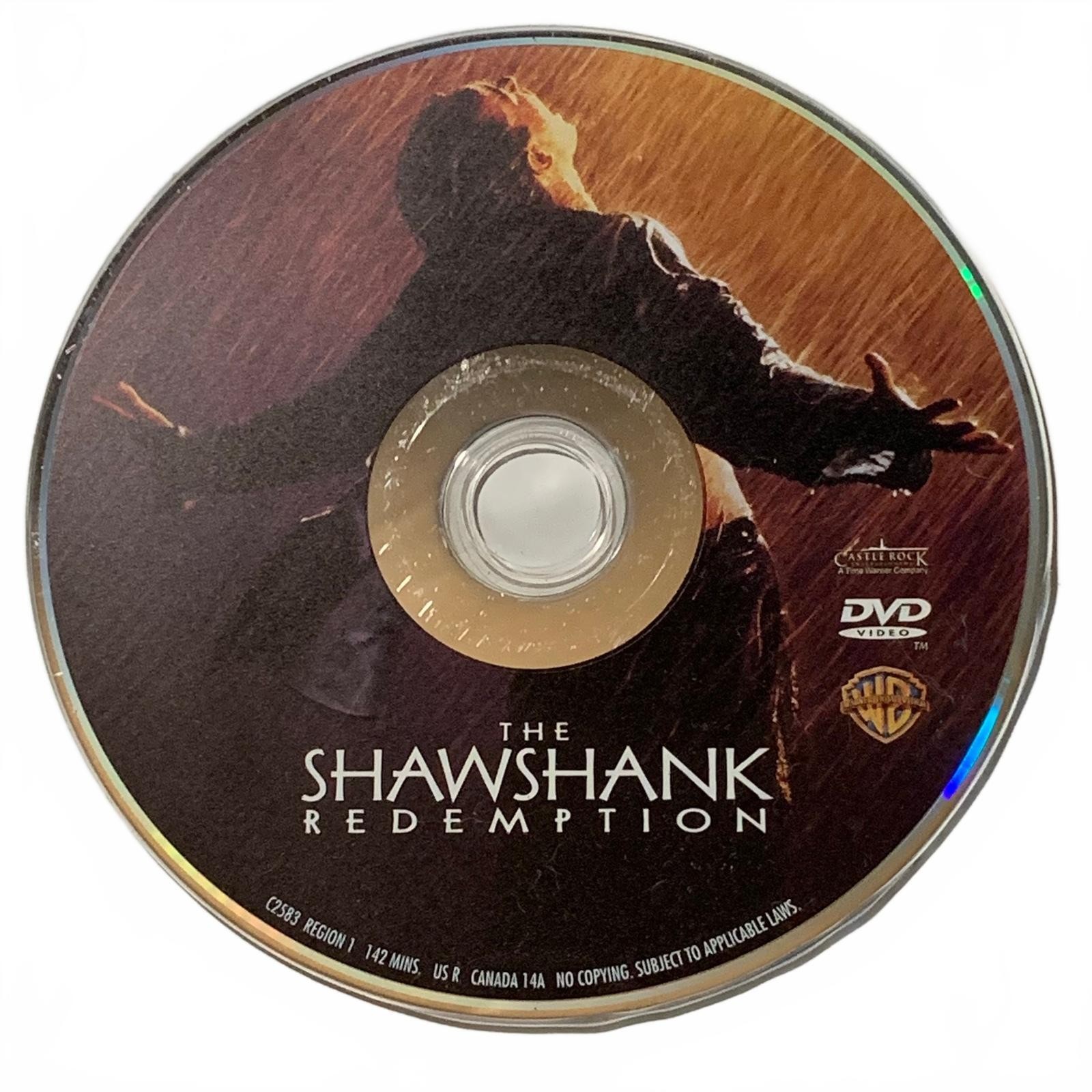 The Shawshank Redemption DVD Disc ink y