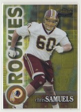 2000 Finest Chris Samuels Rookie 0829/2400 Washington Redskins #164