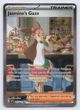 Jasmine's Gaze Holofoil Special Illustration Rare SV08 Surging Sparks 245/191 NM on eBay