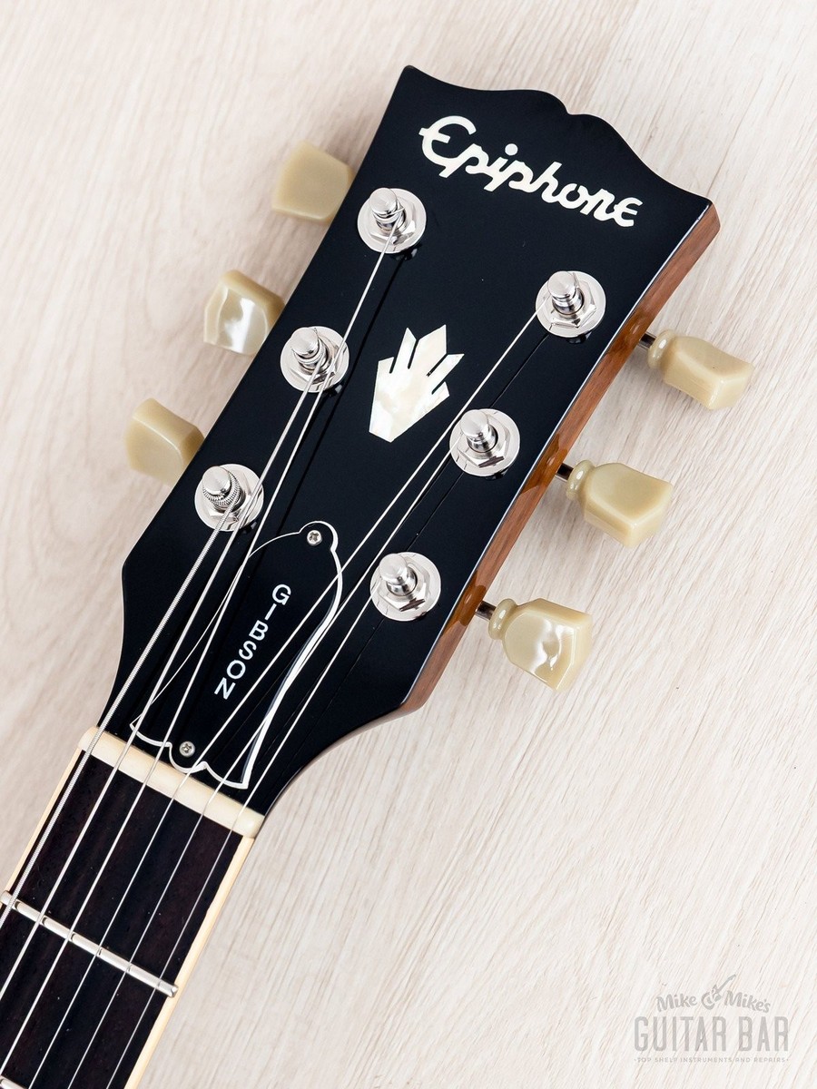 2002 Epiphone Elite 1963 ES-335 Dot w/ Open Book Headstock, Case