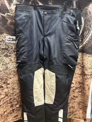 BMW Men's GS Rallye GTX Pants sz28 (Euro sz56 - Short) Blk #76117913237 NEW