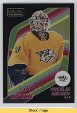 2023-24 O-Pee-Chee Platinum Pack Wars Black Variant Yaroslav Askarov READ 0h9s