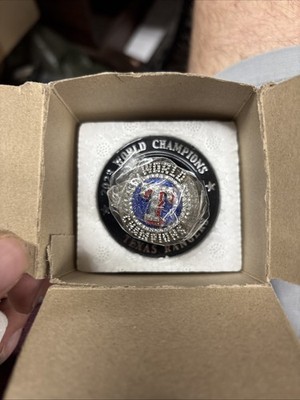 JOSH JUNG WORLD SERIES CHAMPIONS REPLICA RING SGA 4-29-25 Texas