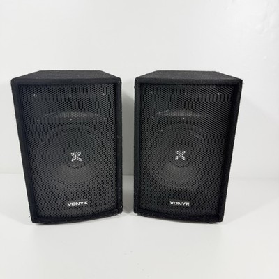 VONYX Sl8 PA Disco Lautsprecher robust getestet funktioniert passiv Lautsprecher Paar x 2 ++