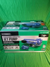 Everbilt 1 HP Professional Convertible Jet Pump *for Parts* Read Description**
