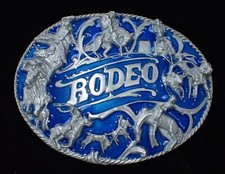 RODEO BELT BUCKLE FINE DETAIL CLASSIC WESTERN STYLE NEW