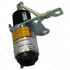 4M40 4D34 4D33 Stop Solenoid 24V 32A61-09010 32A61-09020 Fuel Shut Off Solenoid