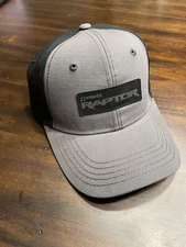 NEW Mens Ford F150 Raptor Gray/Black Adjustable Baseball Hat