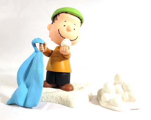 Peanuts Linus Figure 4.5" Charlie Brown Christmas Memory Lane by UFS 2003