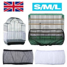 NYLON Bird Cage Seed Catcher Guard Tidy Skirt Style Cover Guard Trap Mesh Case